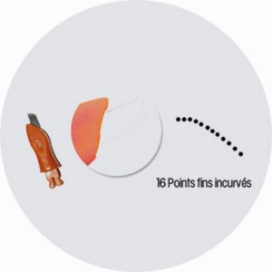 Aiguille-16S-points-fins-incurves-rangee-simple